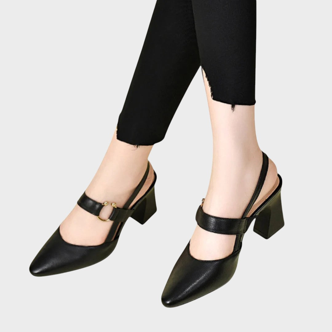 Diva | Sapato de Salto Ortopédico Elegante e Confortável