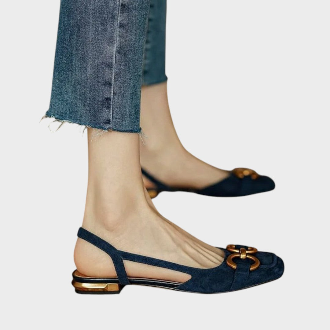 Mathilda | Sandália Rasteira Ortopédica com Palmilha Anatômica