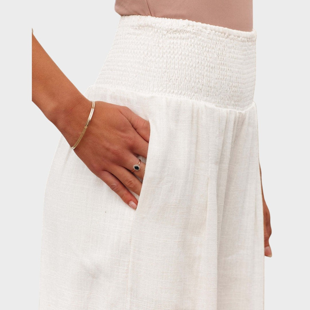 Anna | Calça Ampla de Verão para Dias Leves e Descontraídos