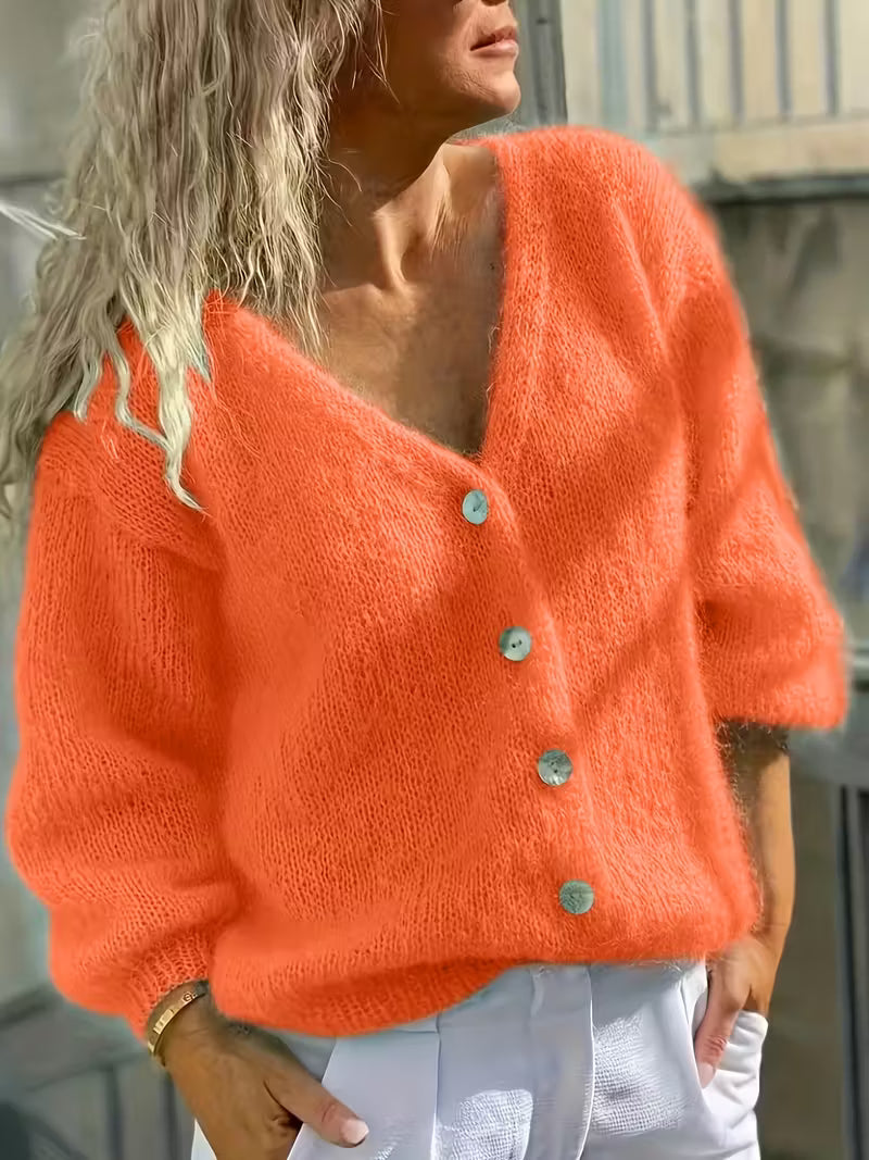 Hozanna - Jersey De Manga Larga De Punto Con Botones