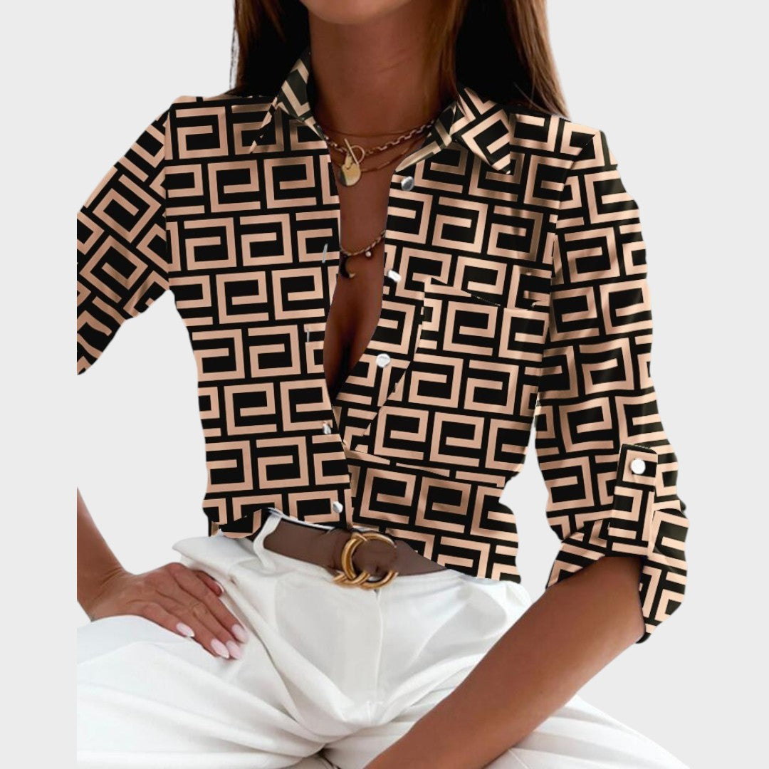 Kaelene | Blusa Elegante Atemporal para o Dia a Dia e Ocasiões Especiais