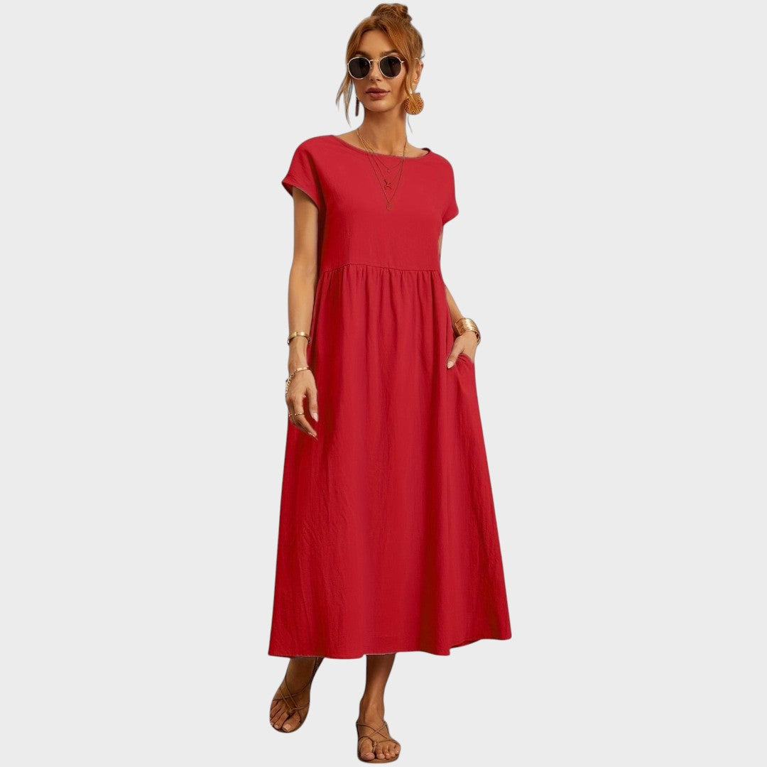 Magnolia | Vestido Casual e Elegante Leve e Fluido para o Verão