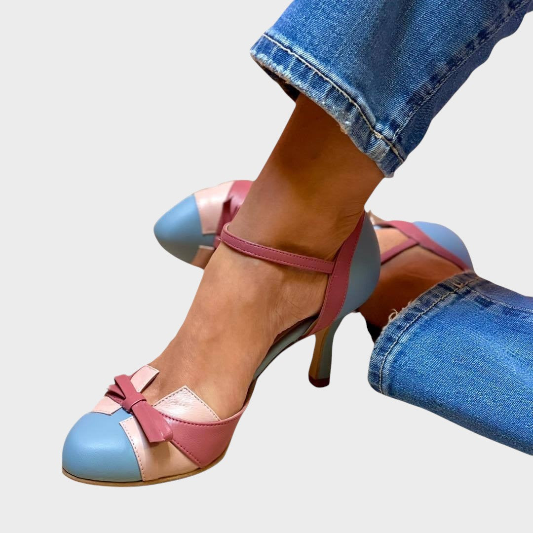 Iara | Sandalias de Tacón Cerrado