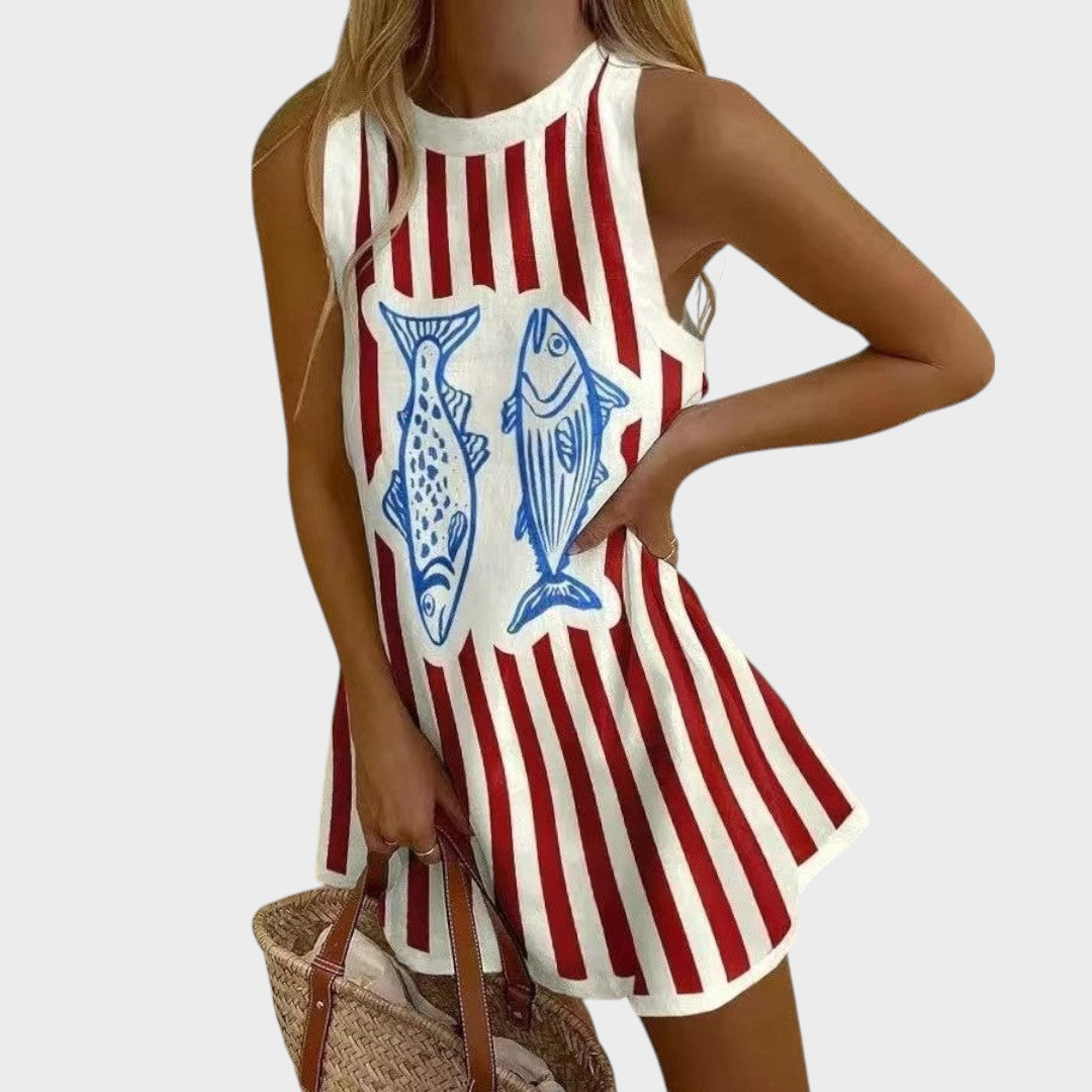 Marinha | Mini Vestido de Verão