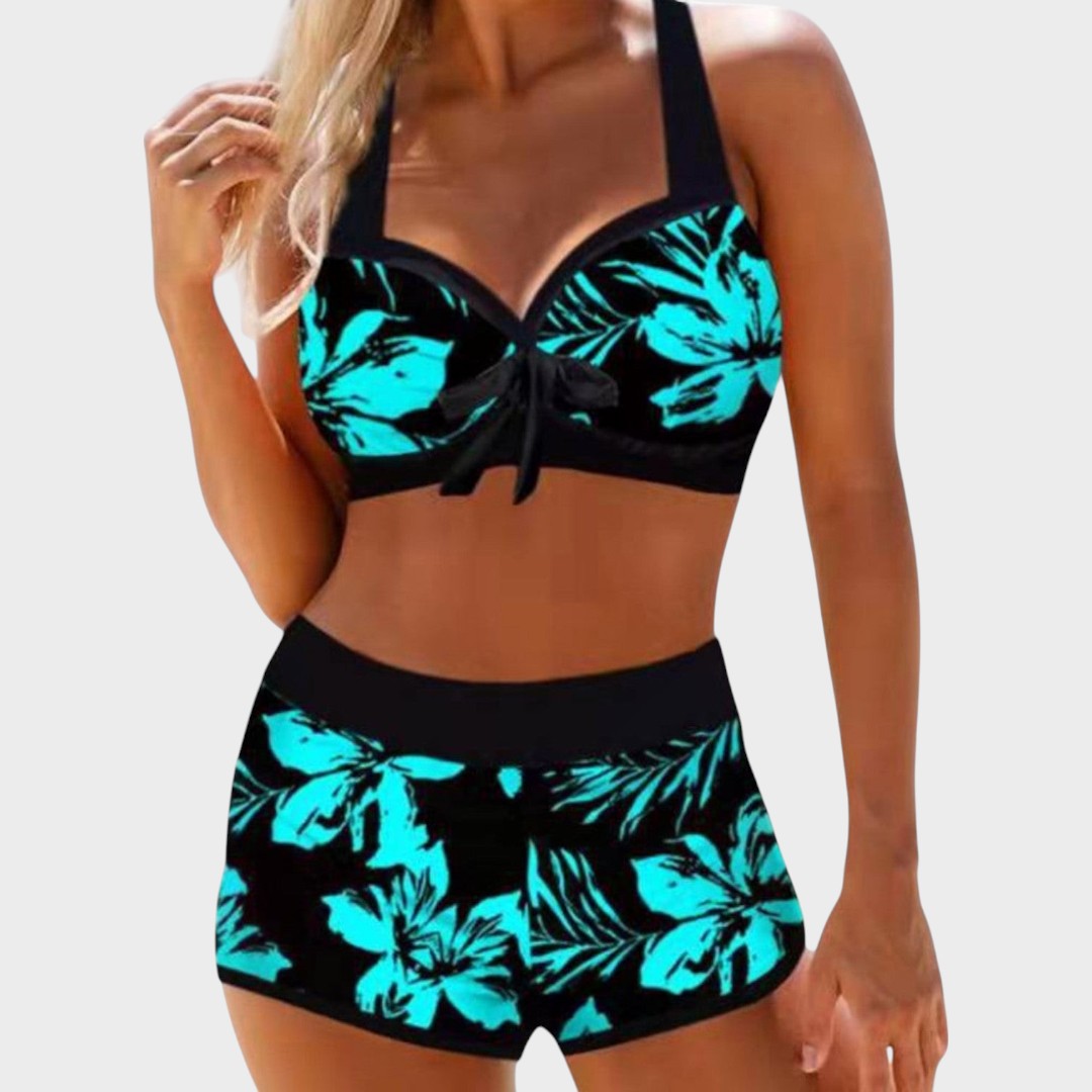 Sherrie | Maiô de Cintura Alta Elegante e Confortável
