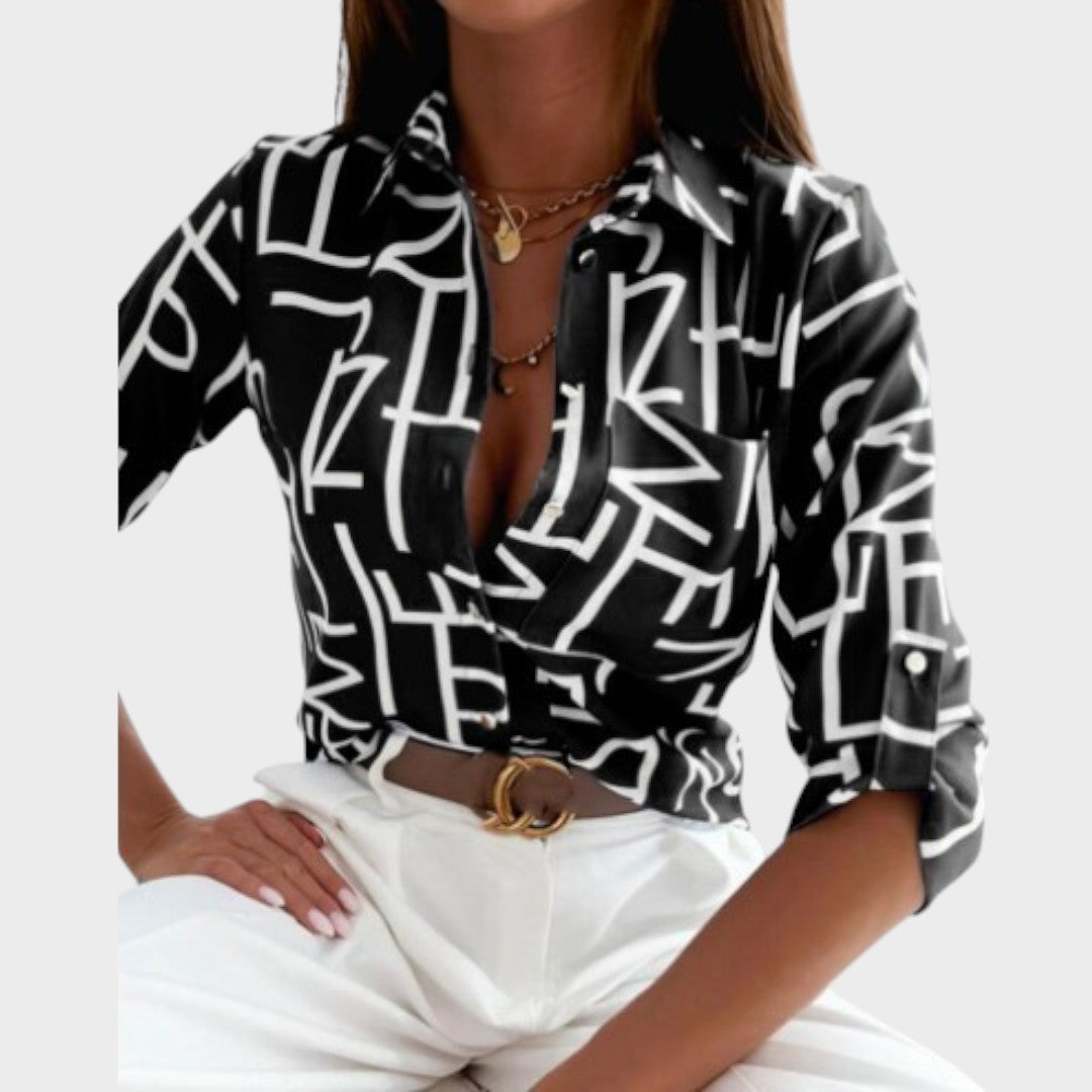 Kaelene | Blusa Elegante Atemporal para o Dia a Dia e Ocasiões Especiais