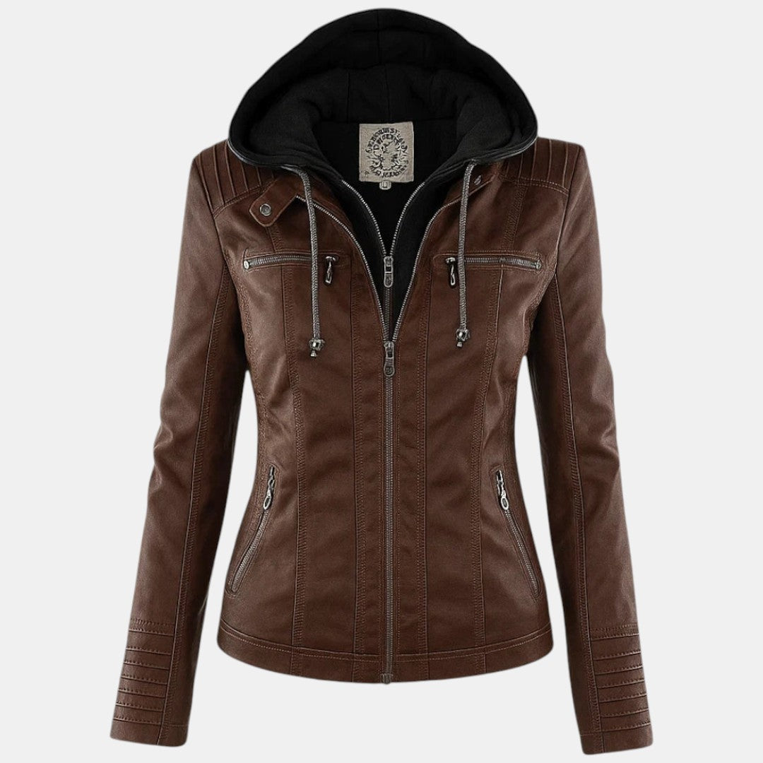 Monika - Chaqueta de cuero