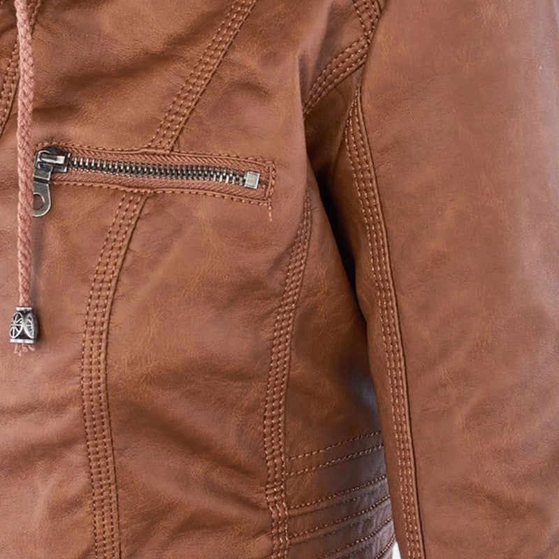 Monika - Chaqueta de cuero