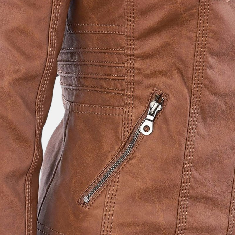 Monika - Chaqueta de cuero