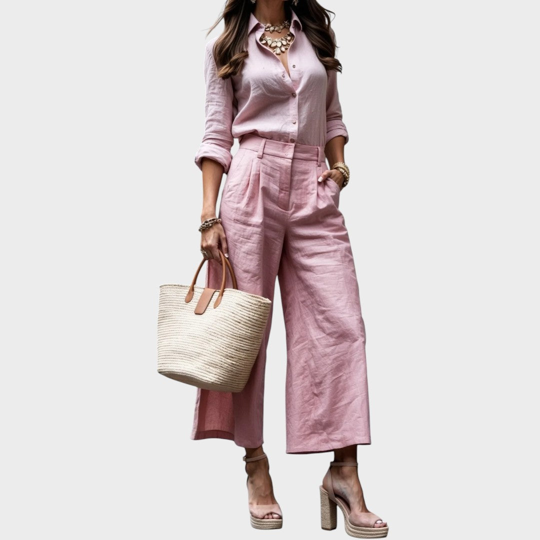 Caprichosa | Conjunto de Blusa e Shorts Versátil para Looks do Casual ao Elegante