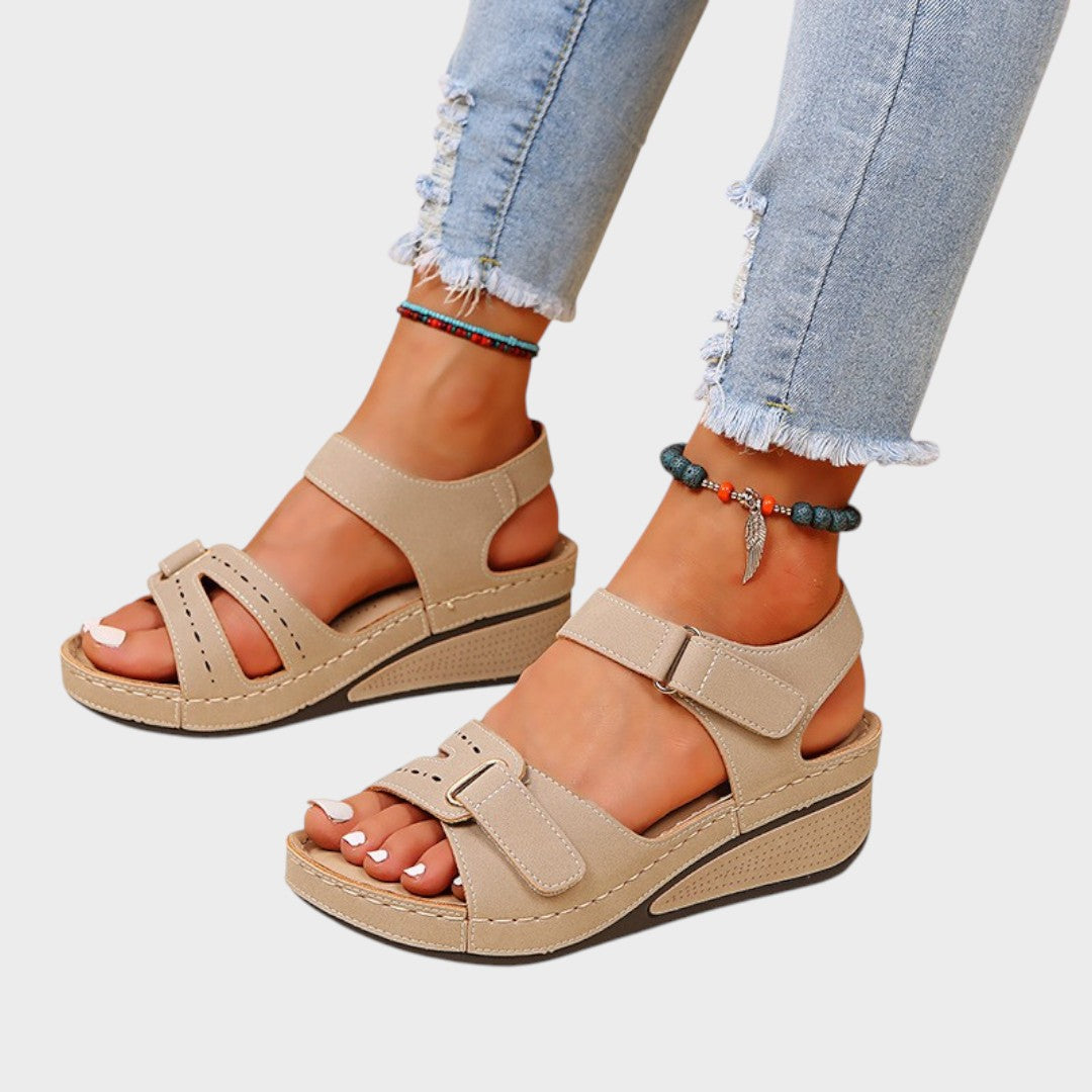 Sol | Sandália Ortopédica de Verão com Fecho de Velcro