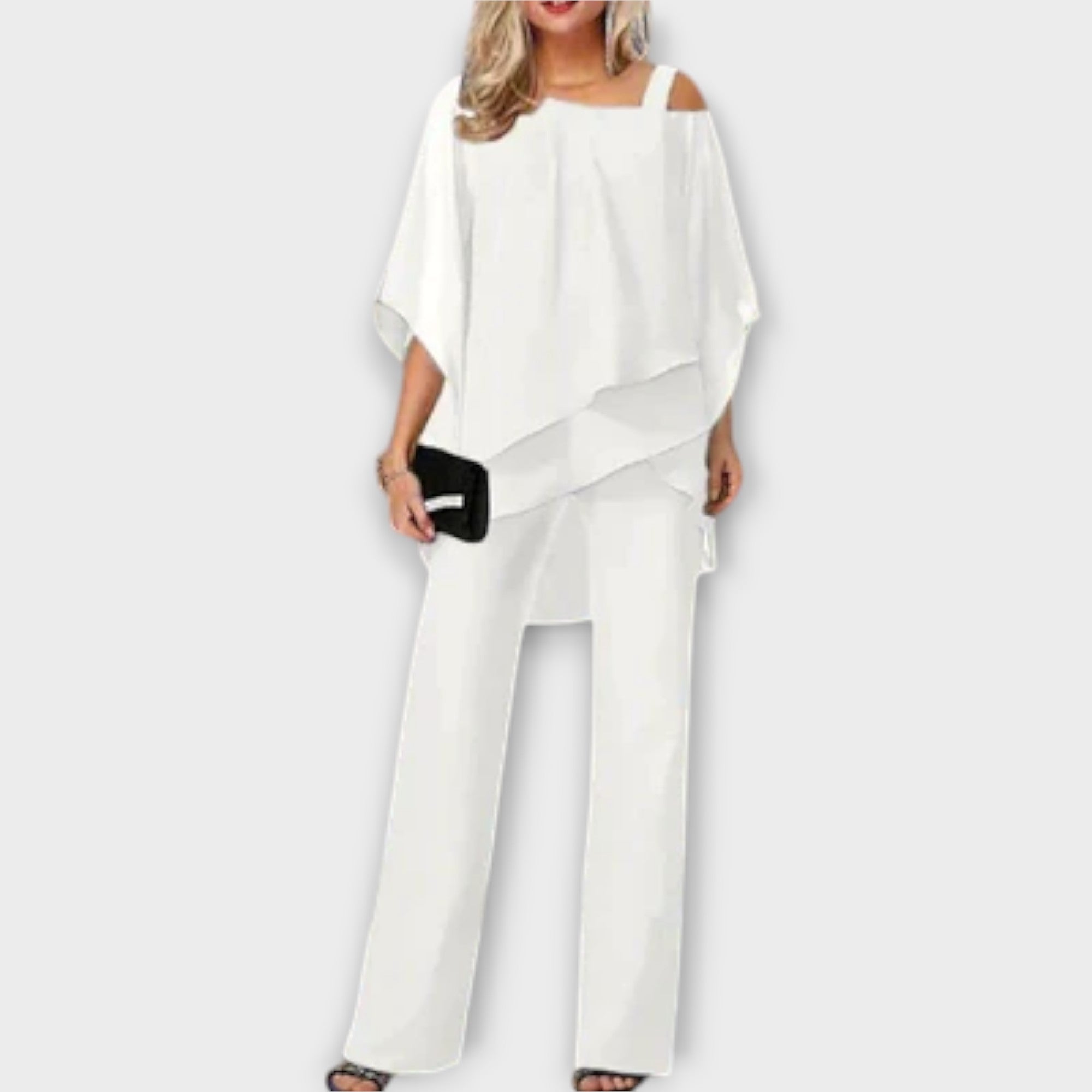 Cintía | Conjunto De Gasa Elegante