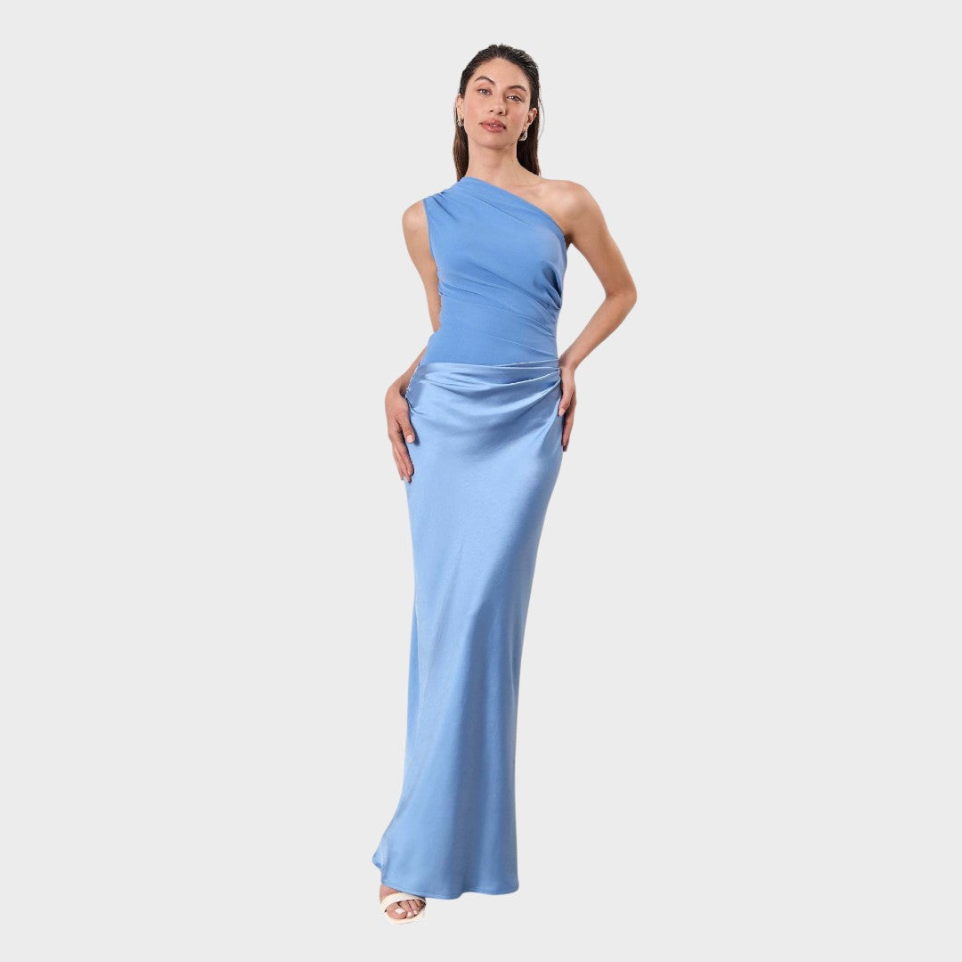 Aurora | Vestido Elegante de Um Ombro Só