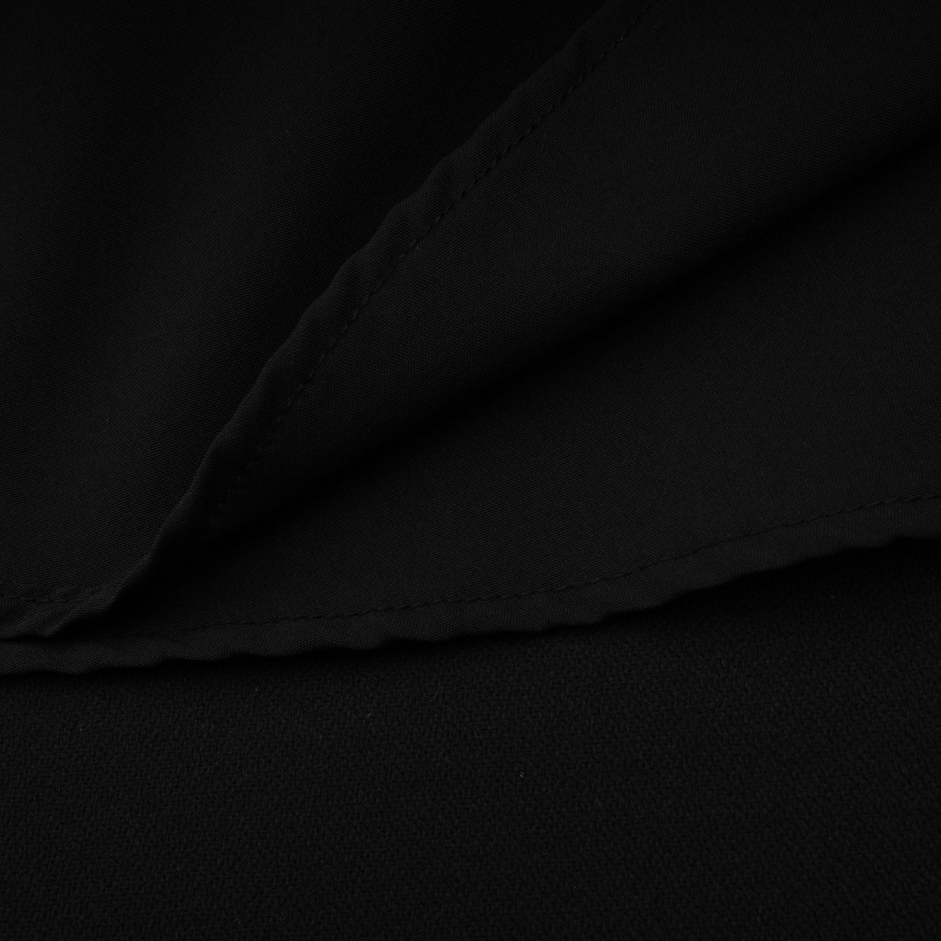 AINARA | VESTIDO MIDI OMBRO A OMBRO PRETO