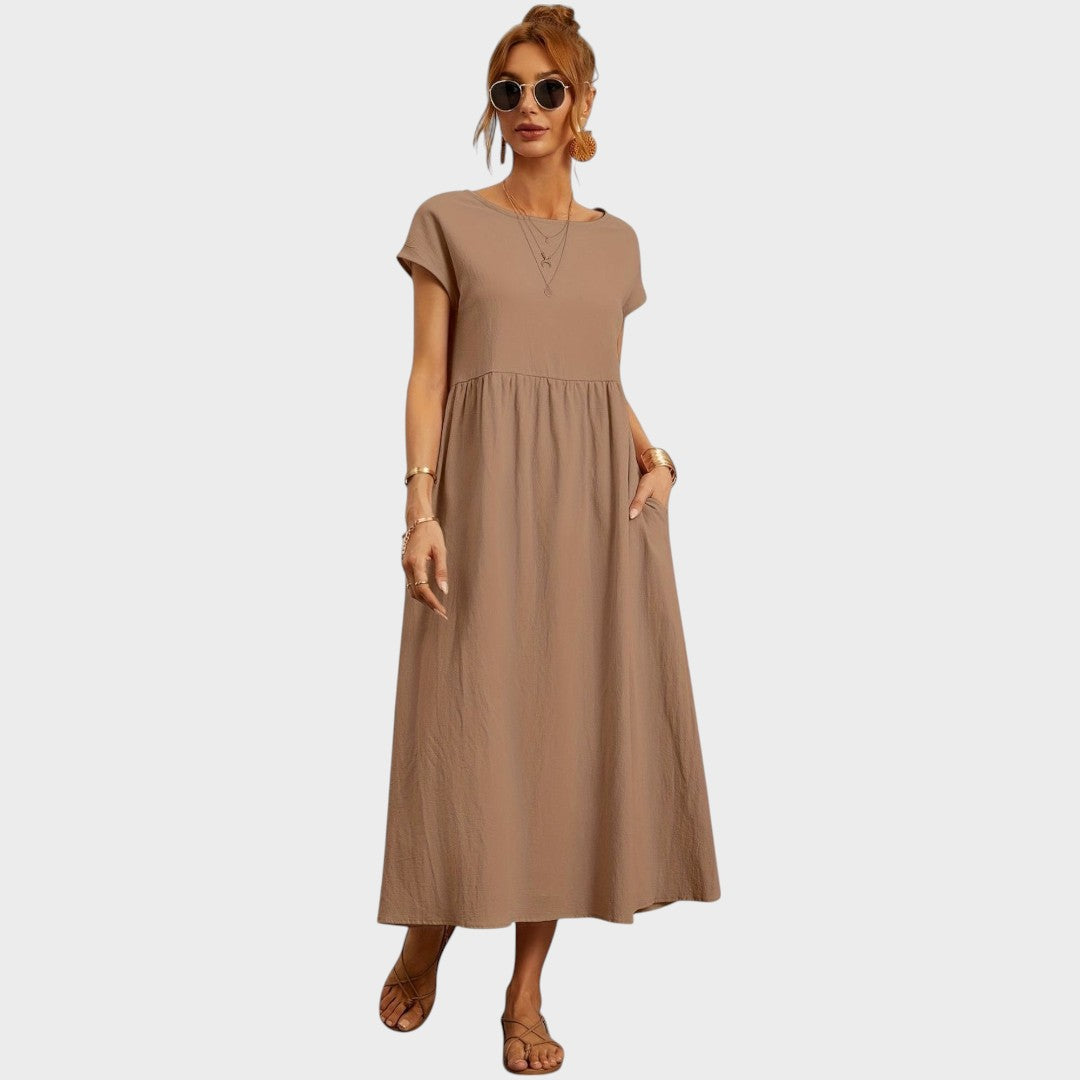 Magnolia | Vestido Casual e Elegante Leve e Fluido para o Verão