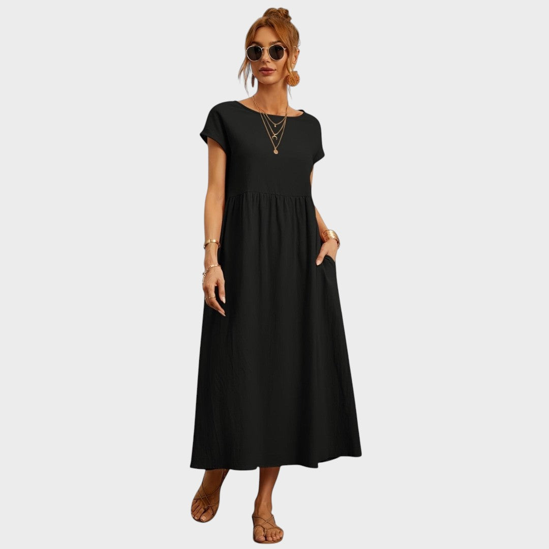 Magnolia | Vestido Casual e Elegante Leve e Fluido para o Verão