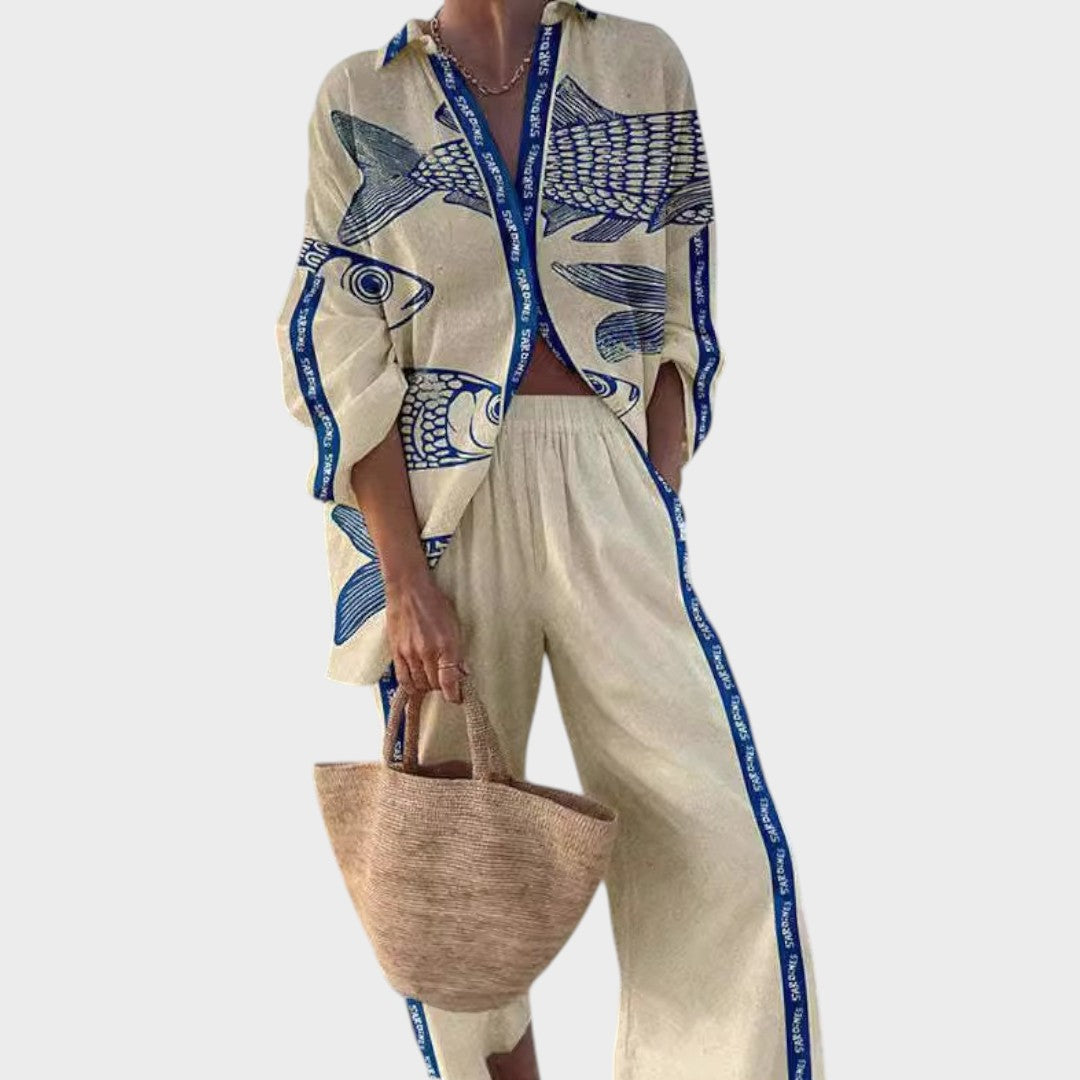 Marinha Set | Piezas de Lino