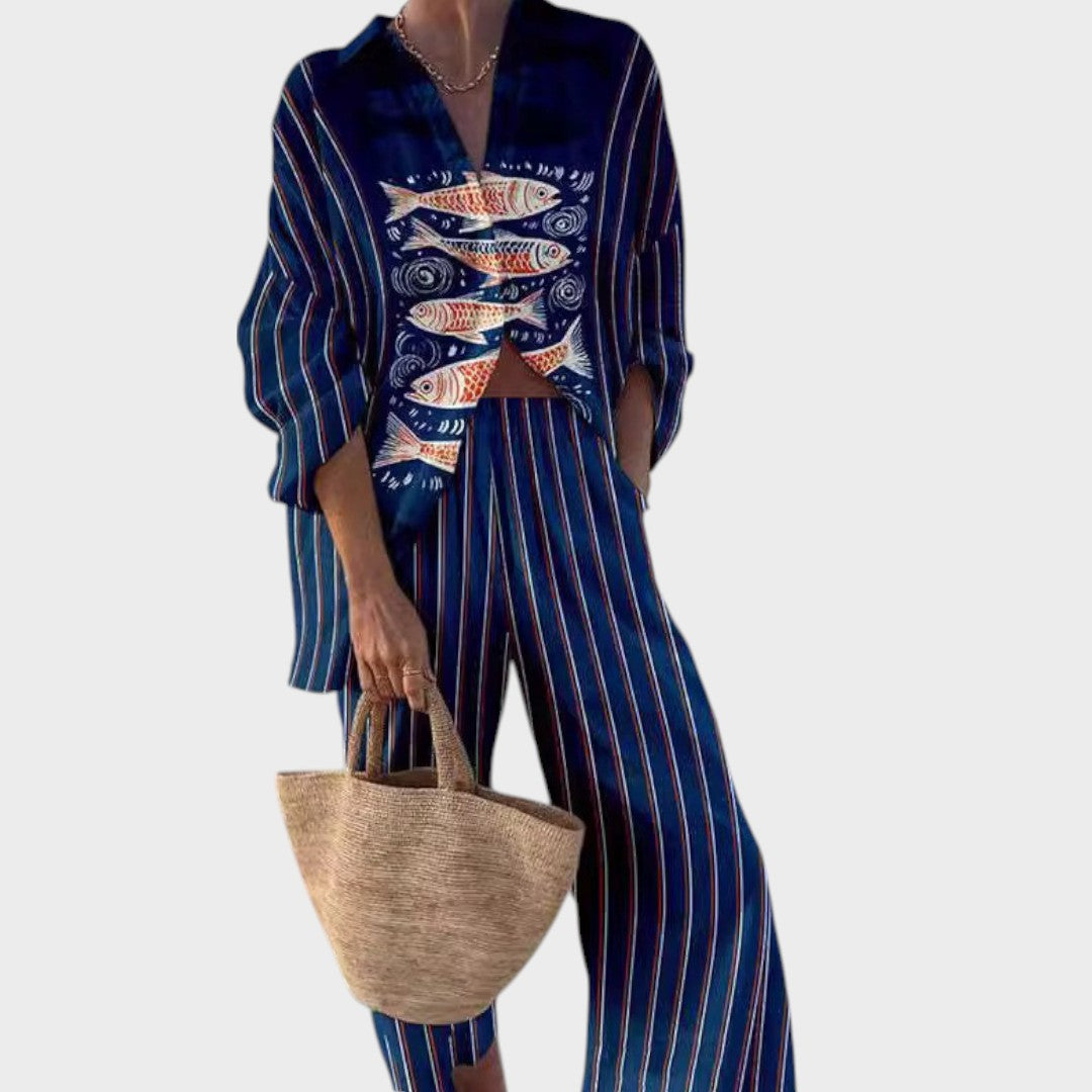 Marinha Set | Piezas de Lino