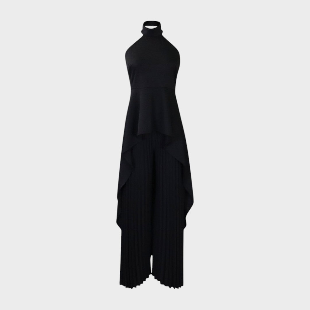Cristina | Conjunto Assimétrico com Calça Plissada