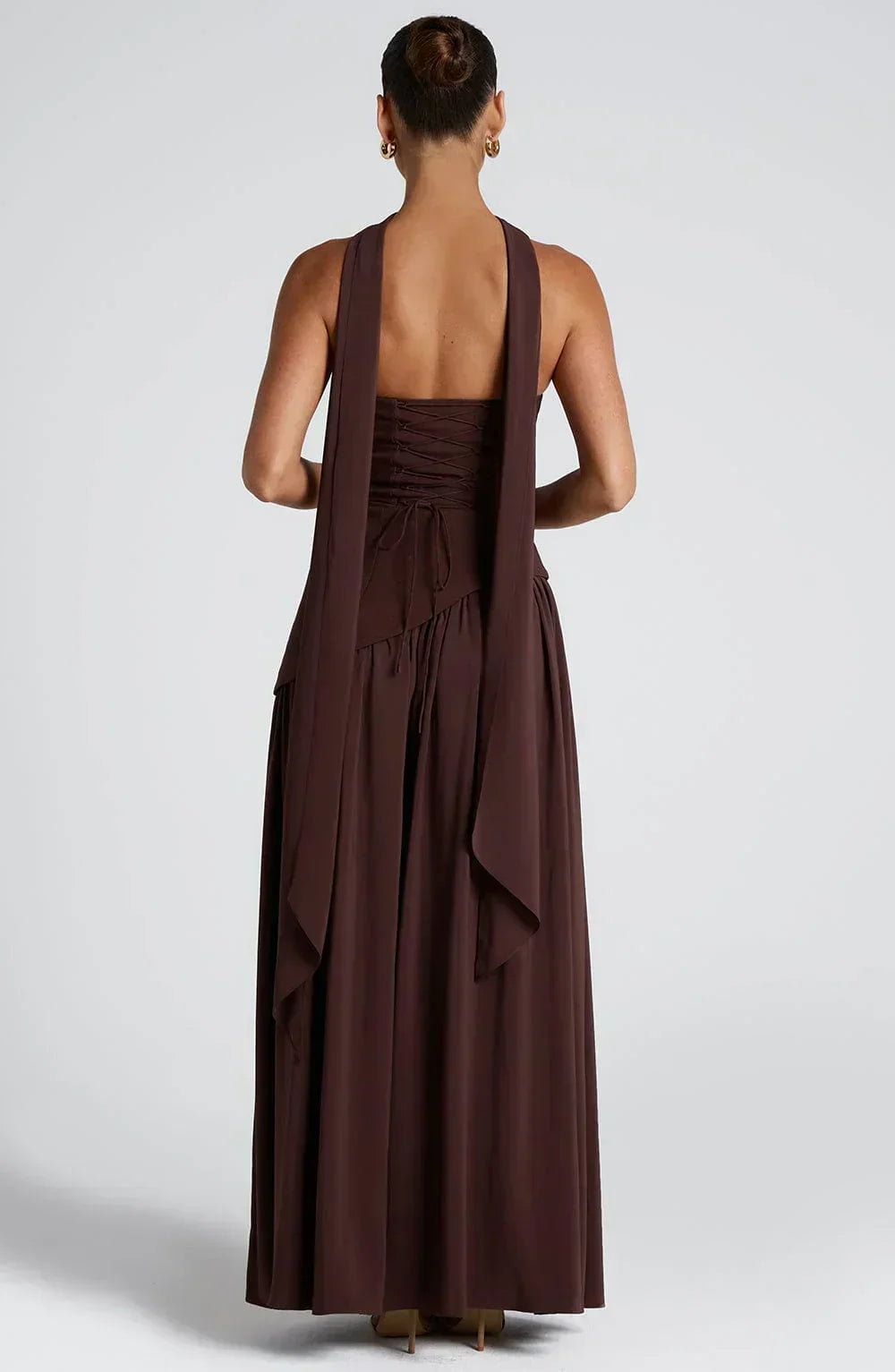 Julia | Vestido Longo Feminino com Fenda e Corpete Tomara que Caia